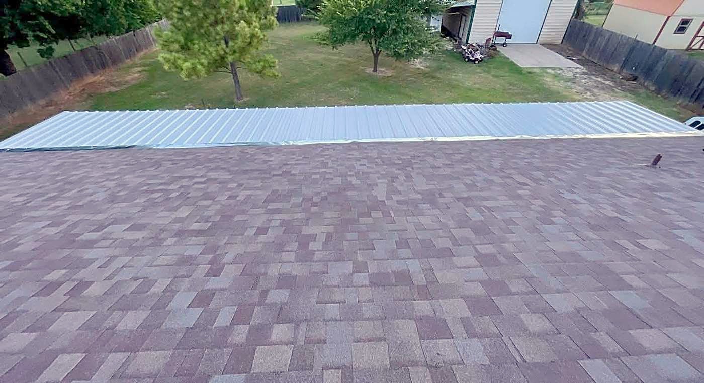 Honey Bees Roofing at work