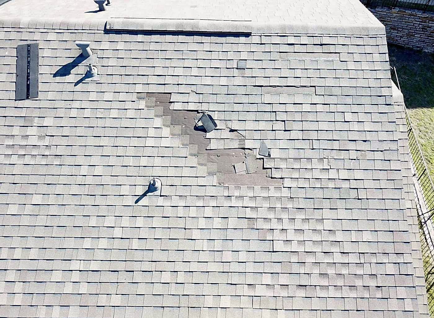 Honey Bees Roofing at work